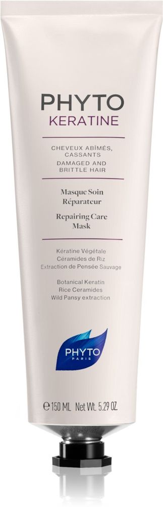 Phyto Keratine Repairing Care Mask - Интенсивно обновляющая маска для ослабленных и поврежденных волос /   150  ml  / GTIN 3338221003904