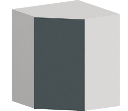 Кухня Модуль ШВУ 590 Графит / Бирюзовая мята