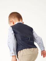 Комплект из трех предметов для мальчика Next C43-697, Темно-синий, Голубой