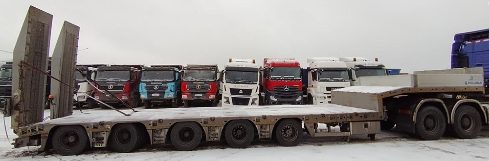 Yalcin Dorse 5LBUZ* Полуприцеп тяжеловоз 5 осей 5LBUZ29 (Раздвижной)