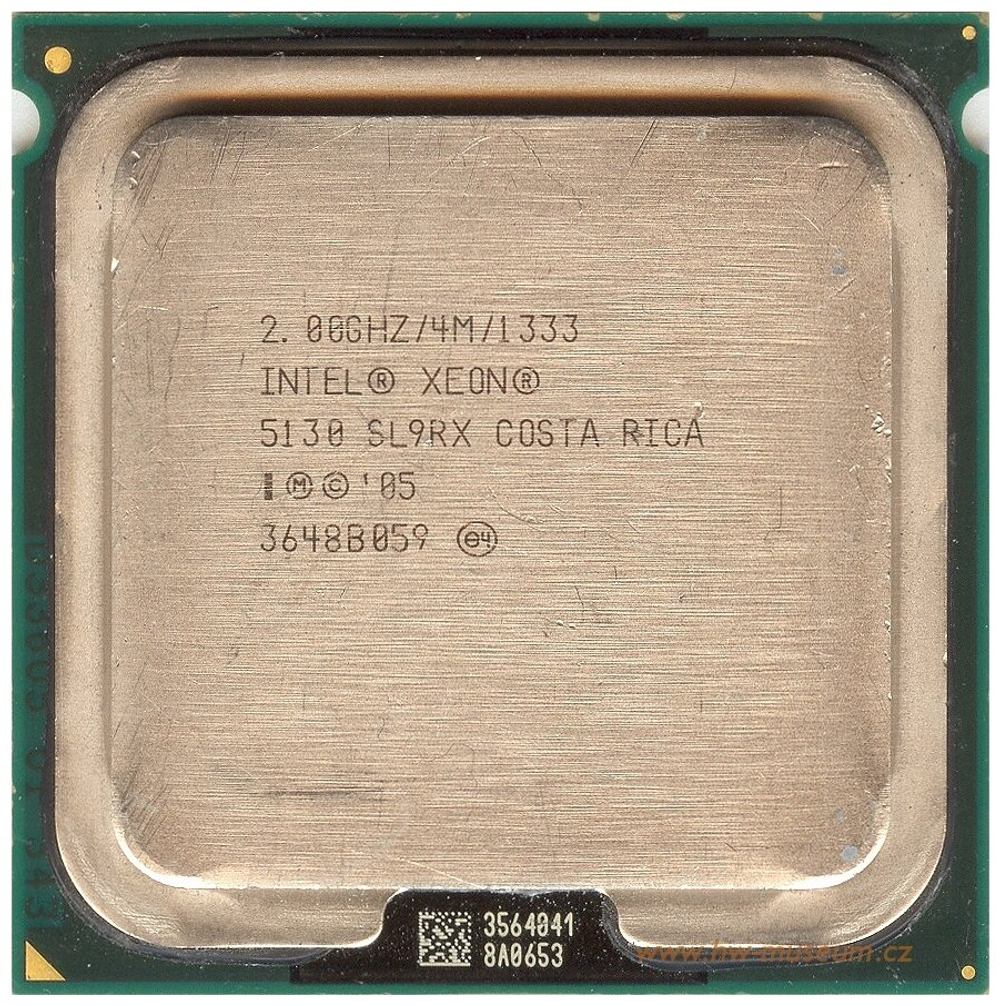 Процессор XEON 5130 Intel Xeon 5130 sl9rx 2,00 ГГц / 4 М / 1333MHz XEON5130