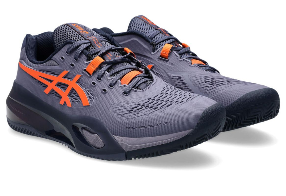 Мужские кроссовки теннисные Asics Gel-Resolution X Clay - Фиолетовый