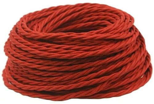 Ретро провод витой Красный Interior Wire Twist Магус ТМ ПВР-КРС / 2х1,5