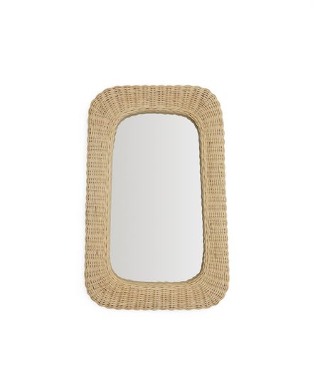 Зеркало из ротанга Zilna 38 x 59 см