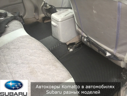 Автоковрики EVA для Subaru Forester (1997-2002) правый руль
