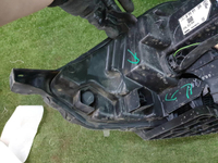 Битая Фара правая Nissan Qashqai J11 (2013-2019) галоген