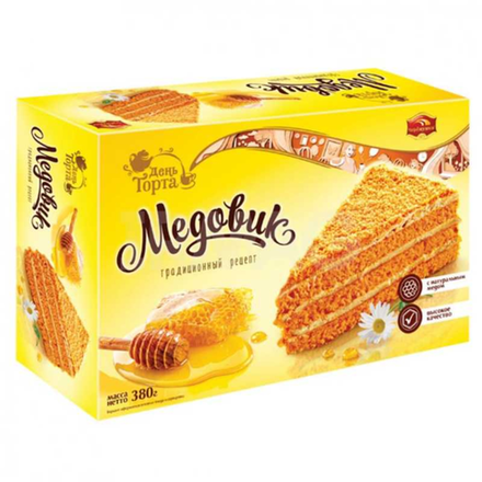 Торт День торта Медовик 380 гр