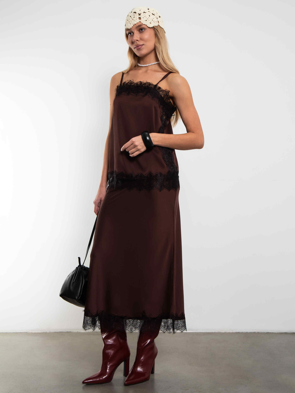 Юбка Шантилье (горький шоколад)