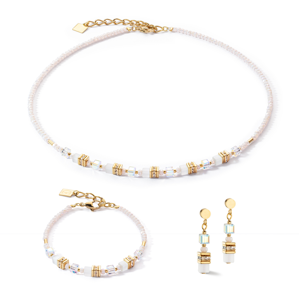 Колье Coeur de Lion White-Gold 4565/10-1416