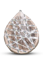 Подвесное кресло-кокон SEVILLA COMFORT горячий шоколад, бежевая подушка (Laura Outdoor)