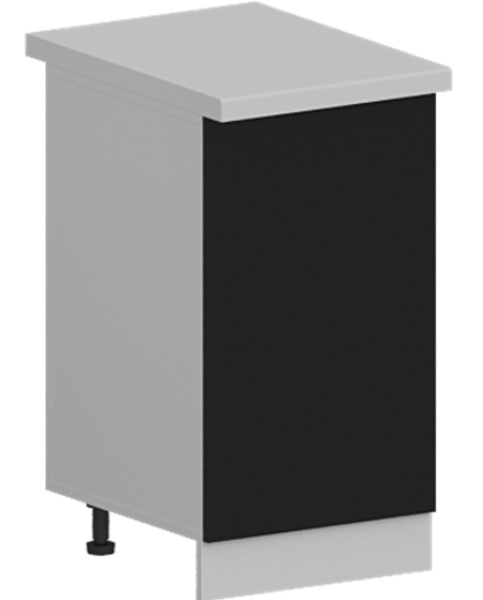 Кухня Модуль ШН 450 Ликато / Черный матовый