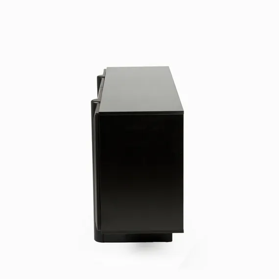 Комод Kode 160х70 см, черный, дуб, меламин