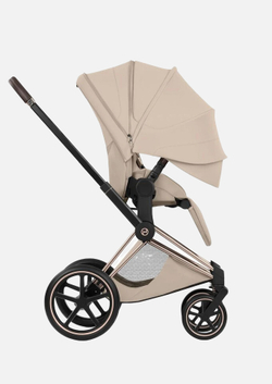 Коляска Cybex Priam V Style Rosegold 2 в 1 Cozy Beige