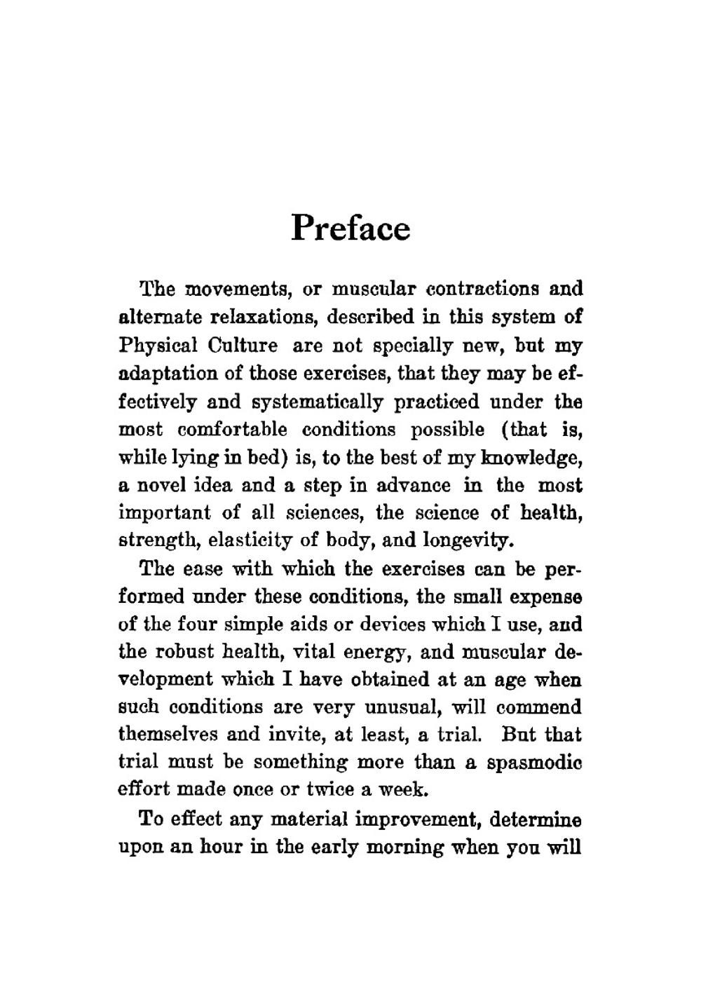 Exercising in bed; the simplest and most effective system of exercise ever devised | Sanford Bennett