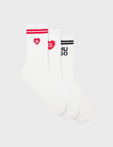 Носки (3шт.) HUGO 3P QS LOVE YOU CC W