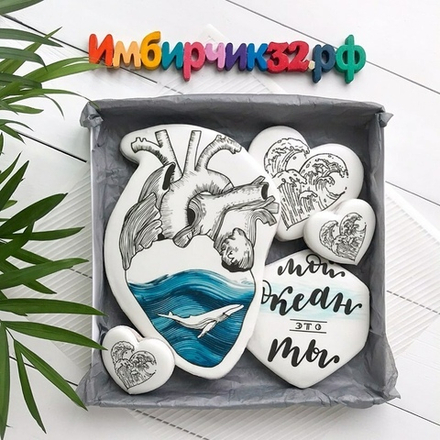 Имбирные пряники Любовь