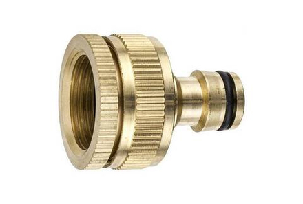 77455 Переходник внешний 1/2"х3/4" Латунь