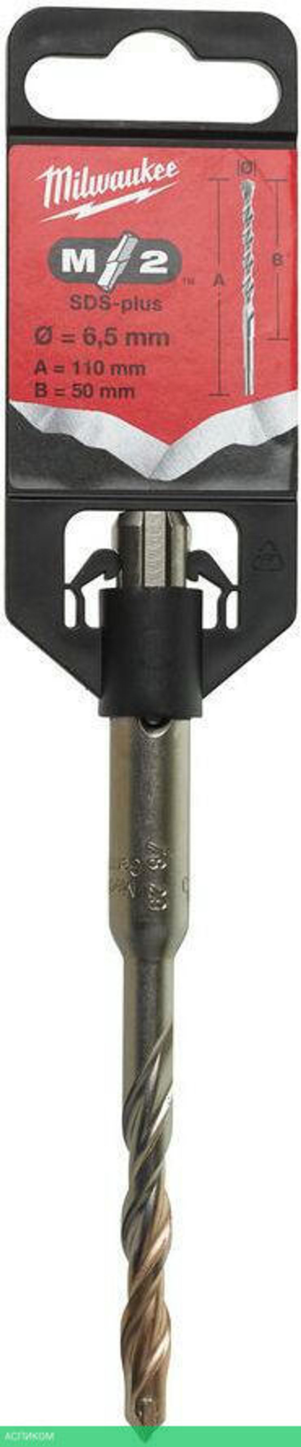 Бур Milwaukee SDS+ M2 6.5x110 (4932344292)
