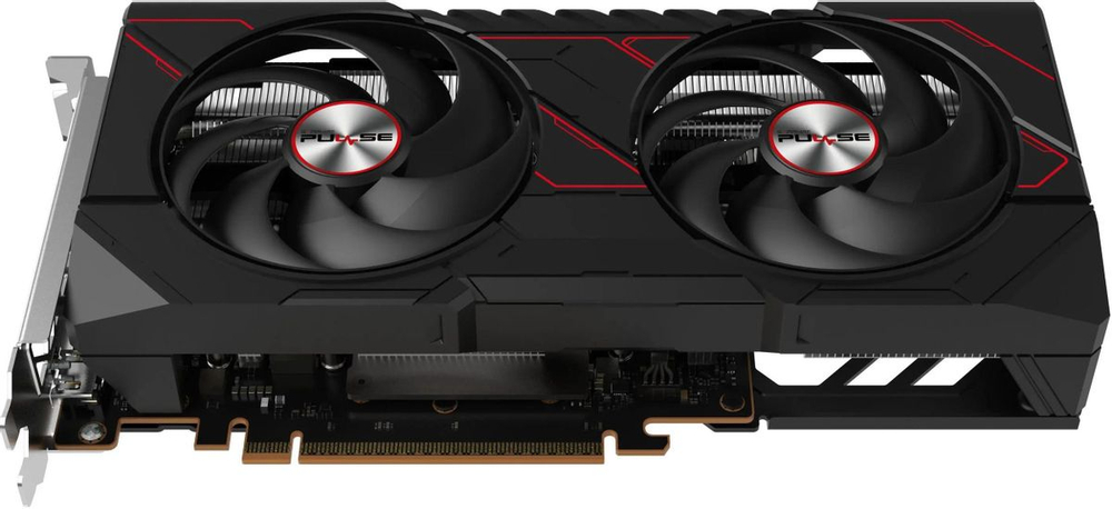 Видеокарта Sapphire AMD  Radeon RX 9060XT 11350-04-20G PULSE AMD RADEON RX 9060 XT GAMING OC 8GB DUAL 8ГБ Pulse, GDDR6, OC,  Ret