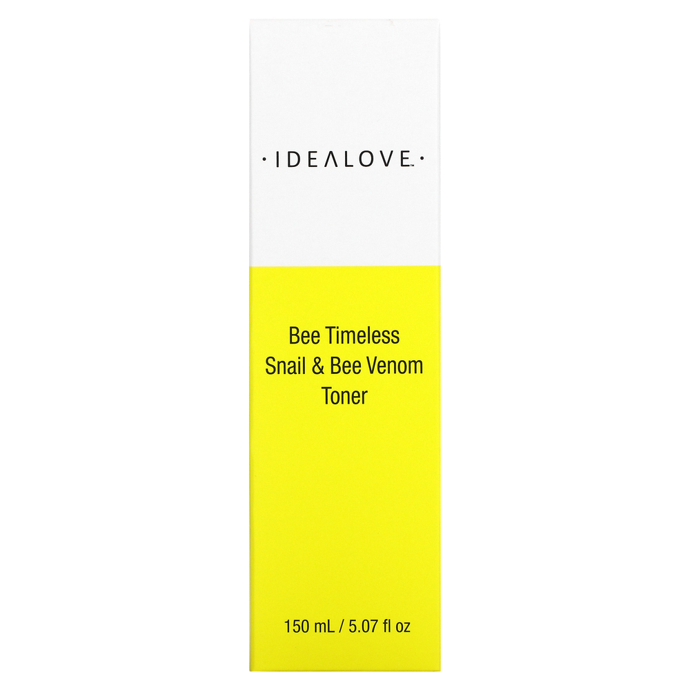 Idealove, Bee Timeless, тоник с улиткой и пчелиным ядом, 150 мл (5,07 жидк. Унции)