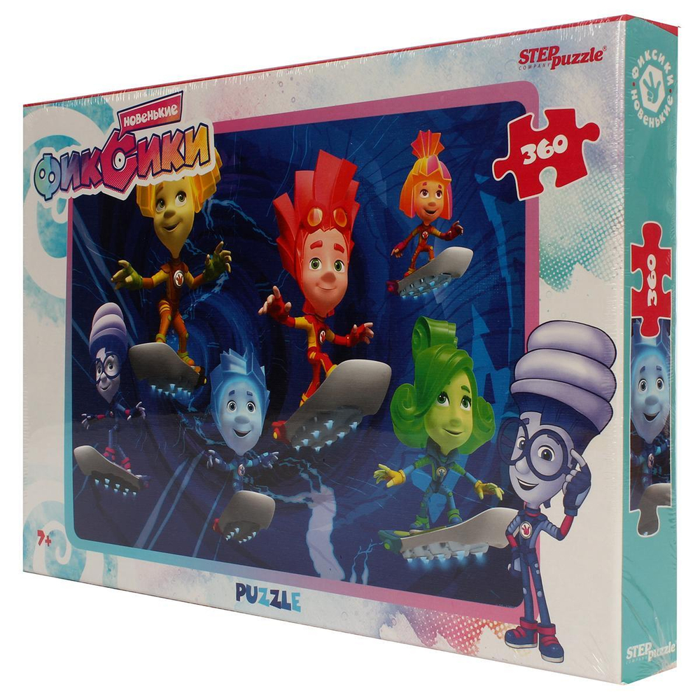 Пазл 360эл. "Фиксики" (Аэроплан) (Степ пазл)