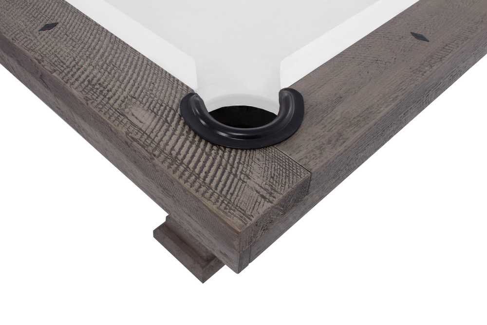 Бильярдный стол для пула RASSON "Vienna" 8 футов (серебристый)