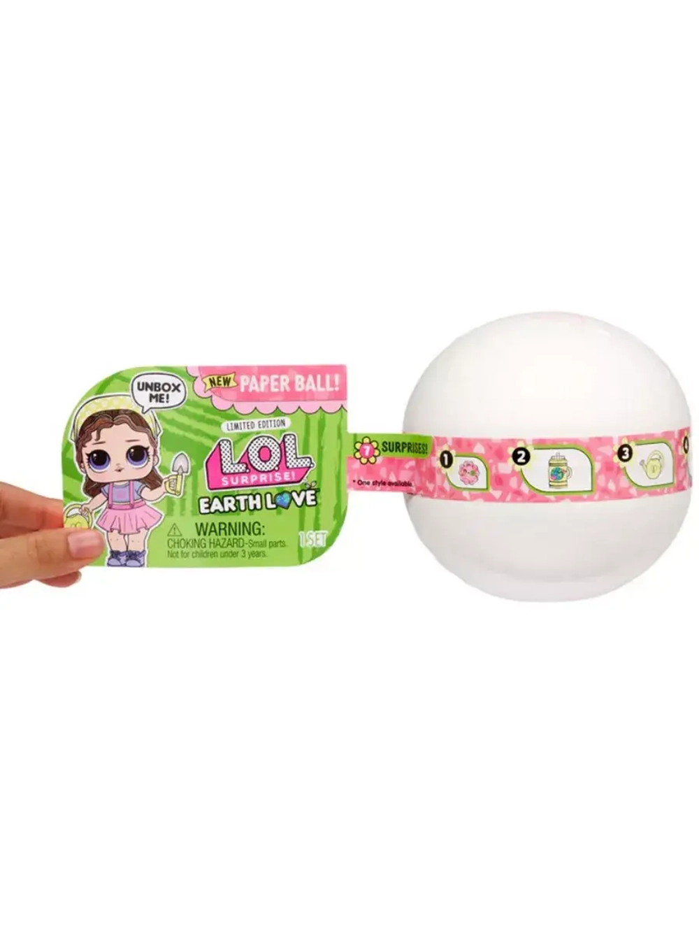 Кукла Лол Сюрприз в шаре Lol Earth Love Grow Grl оригинал