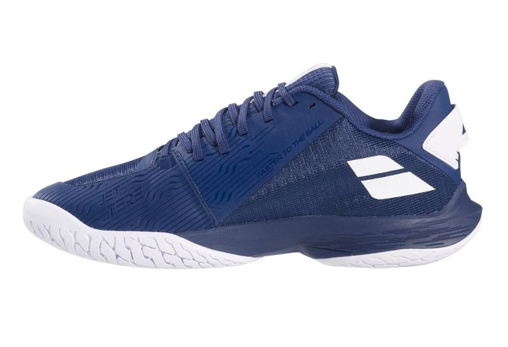 Мужские кроссовки теннисные Babolat Jet Tere 2 Premium All Court - dark blue