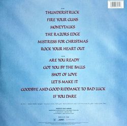 AC/DC - The Razors Edge (LP) Gold 50th Anniversary. Новая запечатанная виниловая пластинка