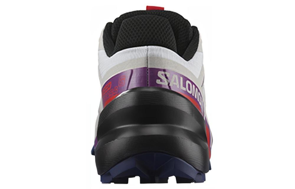 SALOMON Salomon Speedcross 6 grip non-slip low-cut outdoor functional shoes women's white purple red