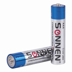 Батарейки комплект 10 шт. SONNEN Super Alkaline AAA (LR03 24А) алкалиновые мизинчиковые короб (6 штук в упаковке)