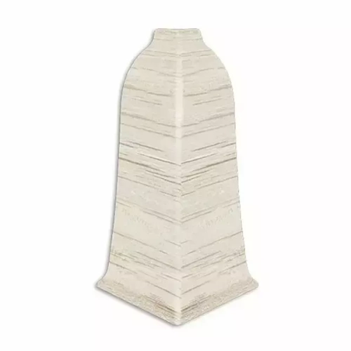 Угол наружный для плинтуса ПВХ Aberhof 60мм, 3921 Дуб Мадейра (2 шт)