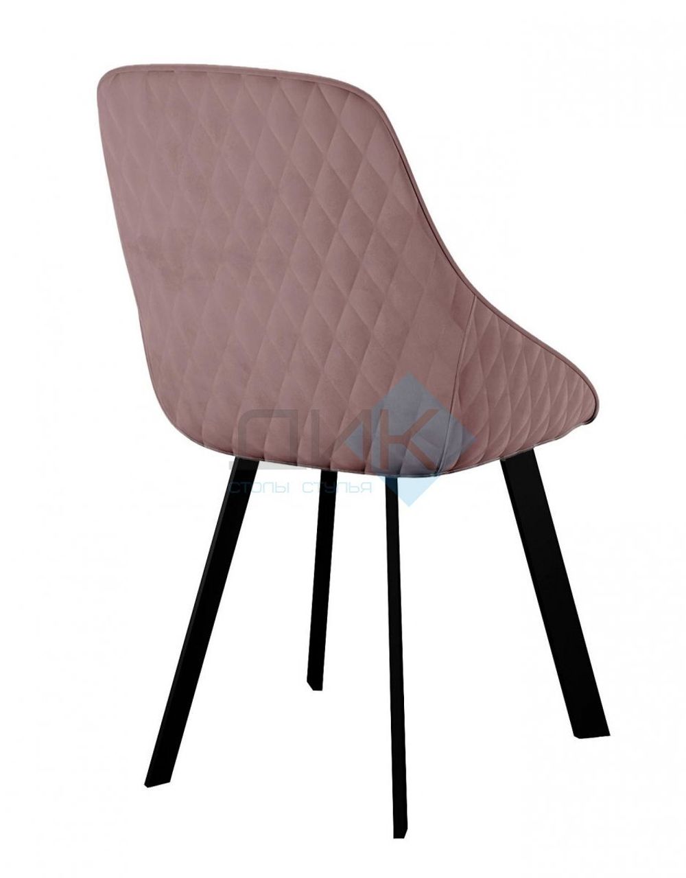 Стул DikLine 246 поворотный опоры чёрные