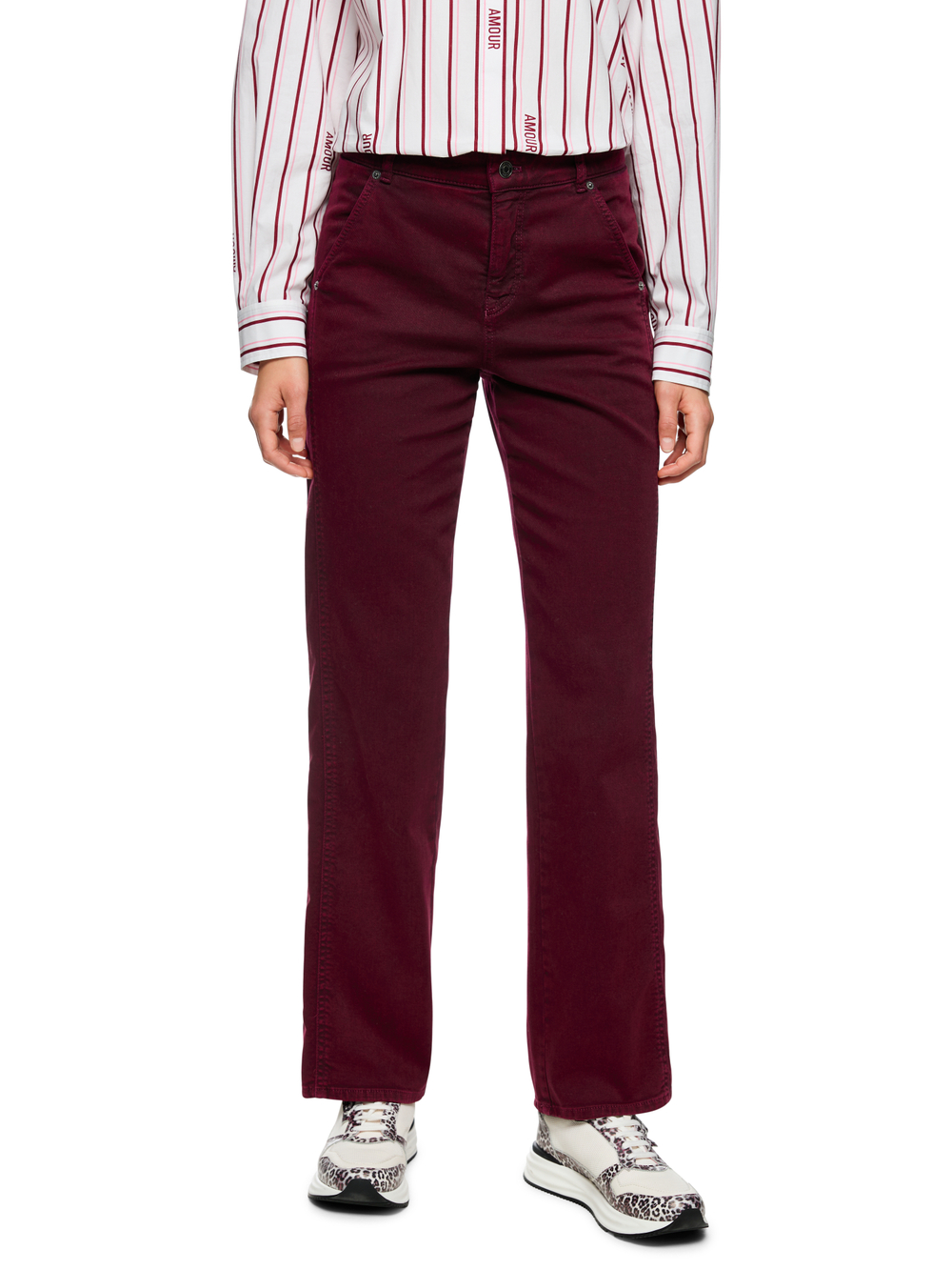 Джинсы из хлопка