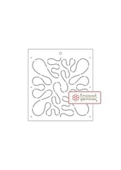 Шаблон для стежки "Свободная - 2" (арт. T27)