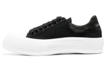 Alexander McQueen Alexander McQueen Deck Cotton low-top sneakers women's black