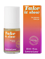 Пролонгирующий гель Love to Love Take It Slow, 30 мл, аромат монои