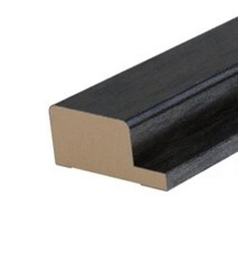 Стартовая планка Лофт Черный, 2800*35*16