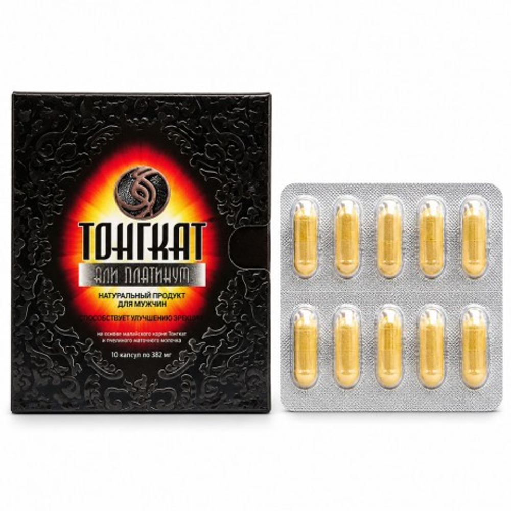 Препарат для мужчин "Тонгкат Али Платинум" (10 капсул)