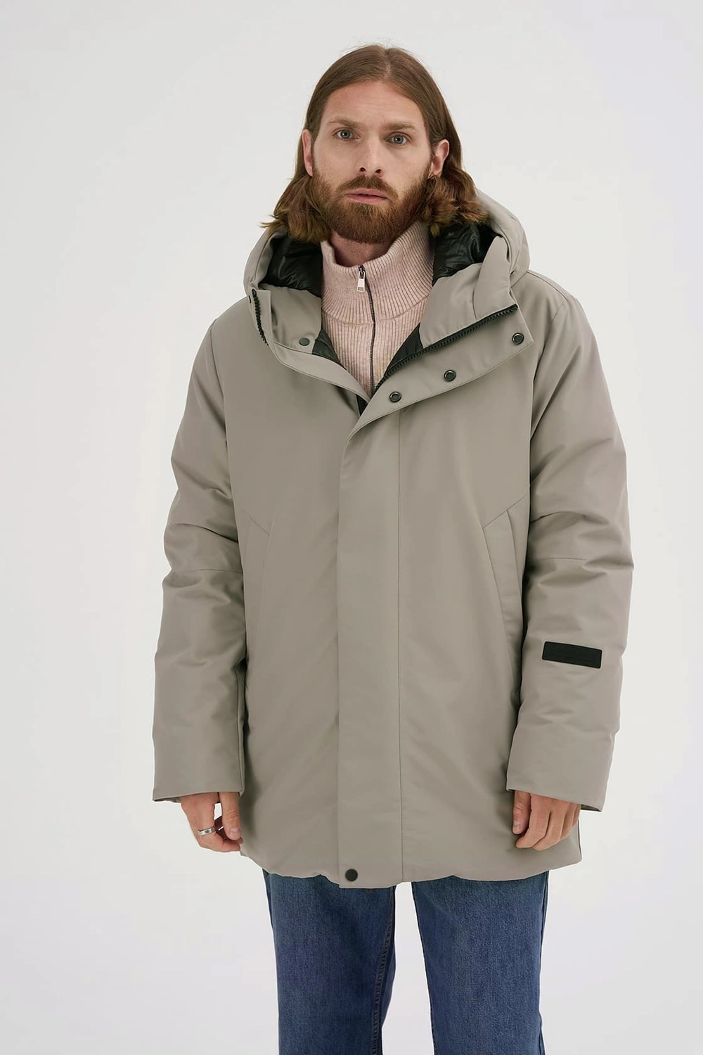 Пуховик Plaxa Volume Brown