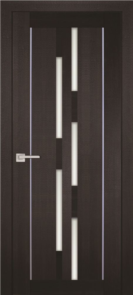 Дверь PS-33 / Цвет Венге Мелинга / белый сатинат / Двери PROFILO PORTE