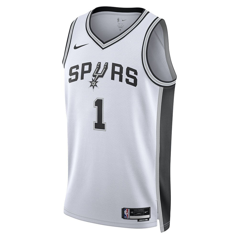 Футболка Nike Dri-FIT NBA Swingman San Antonio Spurs Association Edition 2022/23 Victor Wembanyama Jersey White