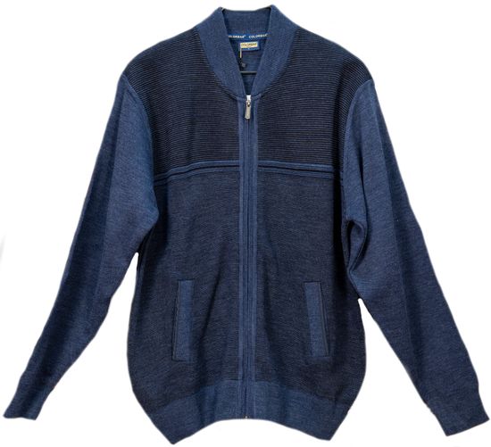 p-p 56-66. Жакет шерстяной "COLORBAR" Турция. Разъемный замок. BATAL