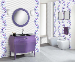 Панель ПВХ термопечать Органза орхидея 808 2700х250 мм