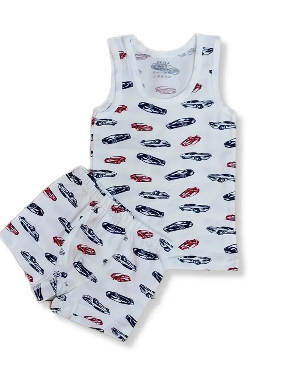 Комплект майка и боксеры для мальчика хлопок