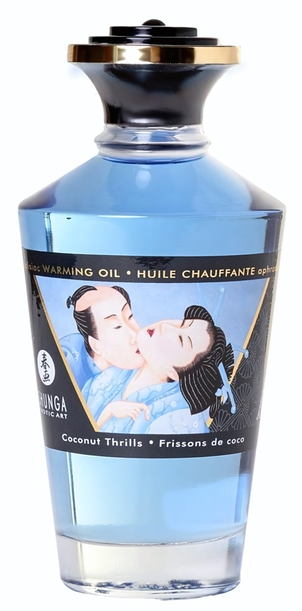 Массажное интимное масло с ароматом кокоса - 100 мл.