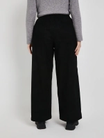 Брюки широкие вельветовые пояс на резинке