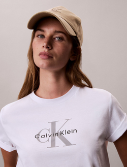 Футболка Calvin Klein Monologo Tee Bright White