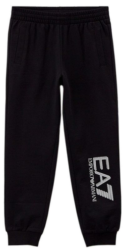 Штаны для мальчика теннисные EA7 Boys Jersey Trouser - черный