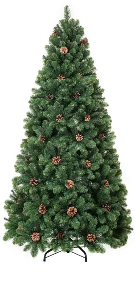 Искусственная елка Снежная королева зеленая 270 см., мягкая хвоя, ЕлкиТорг (32270)